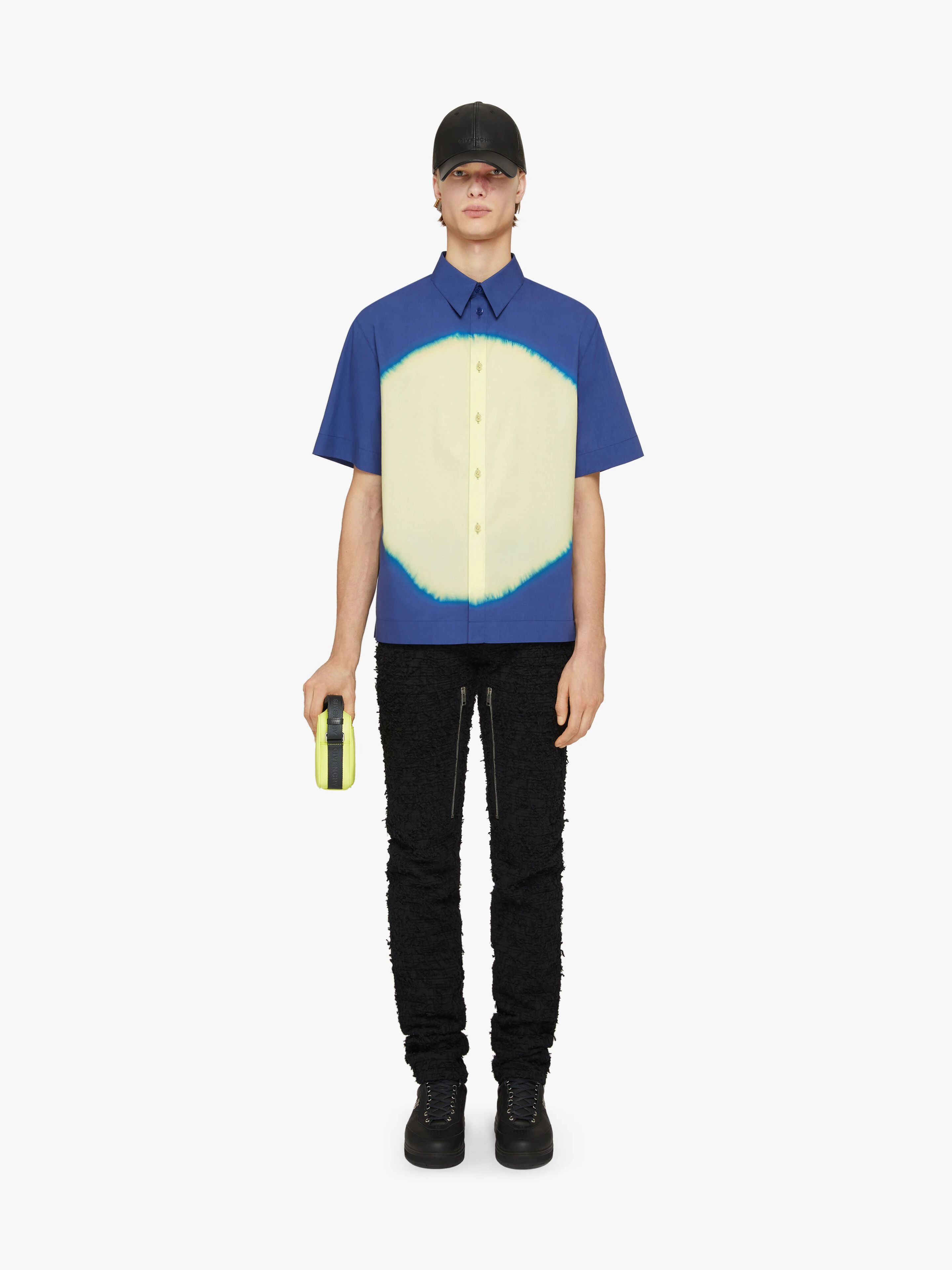 SHIRT IN TIE-DYE POPLIN - 2