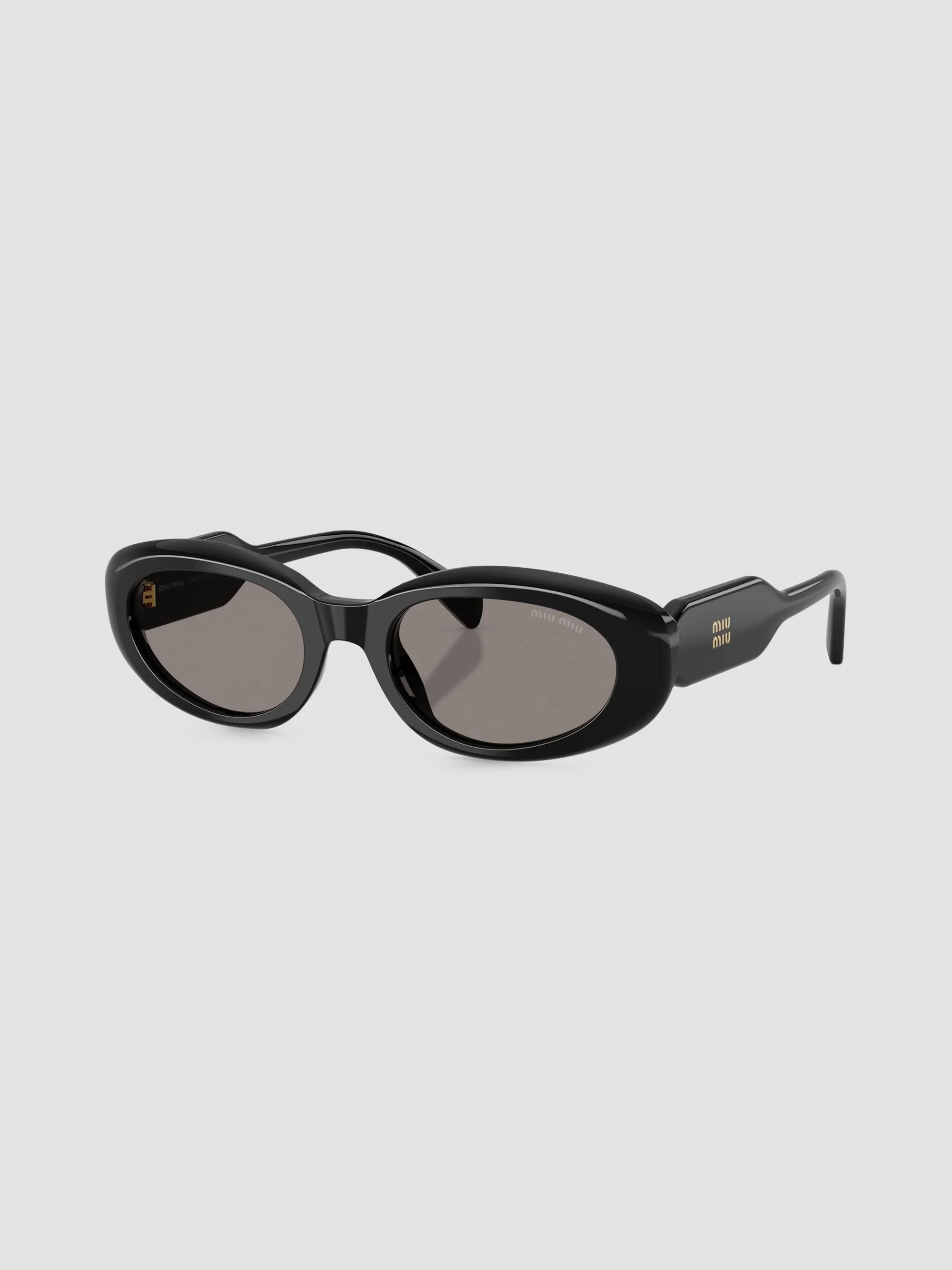 Women's 53MM Oval Sunglasses - Black - 1