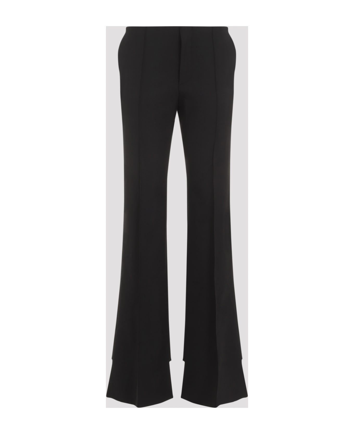 Black Stretch Wool Pant - 3