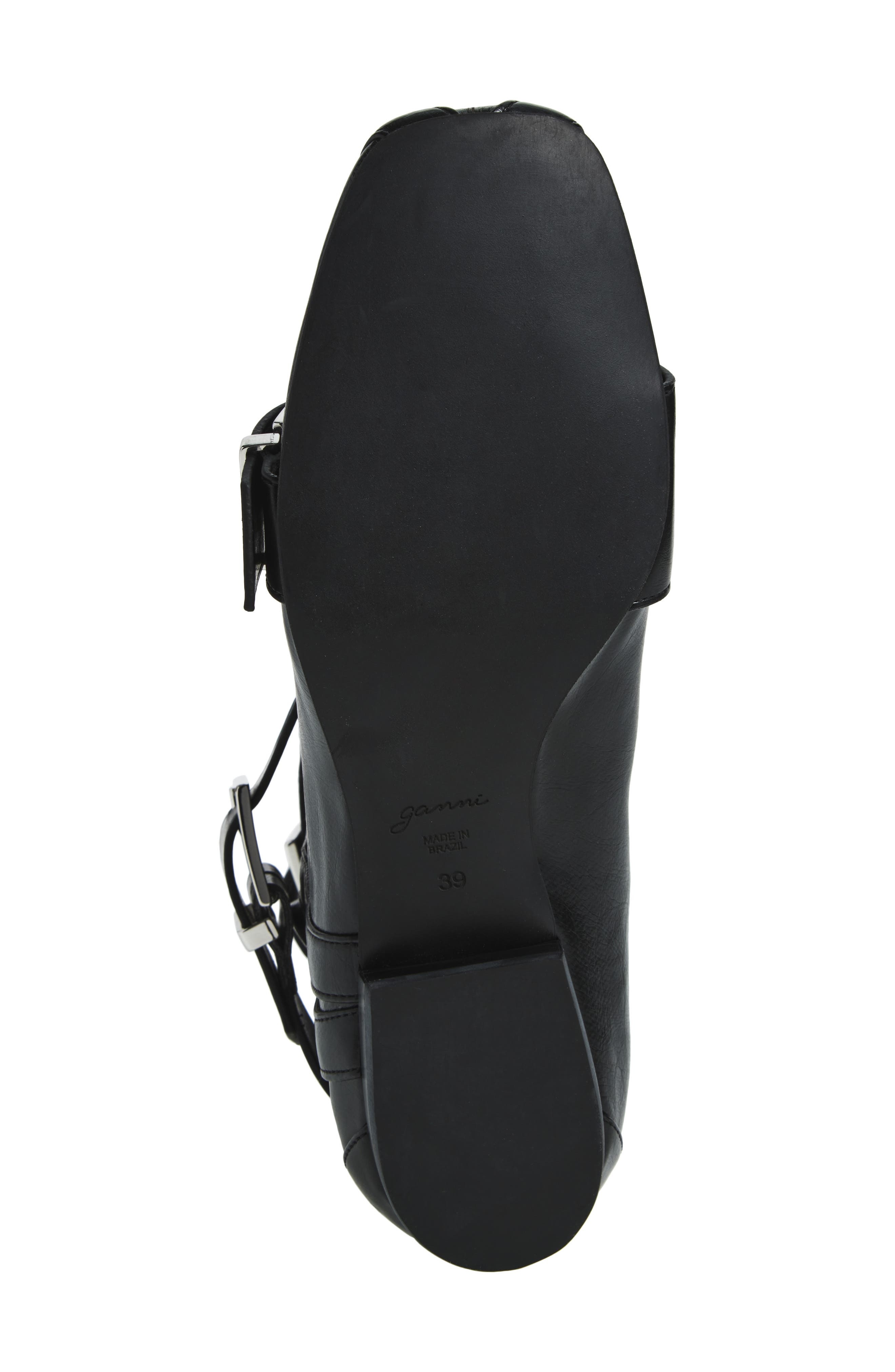 Ganni Lace-Up Boot in Black at Nordstrom - 6