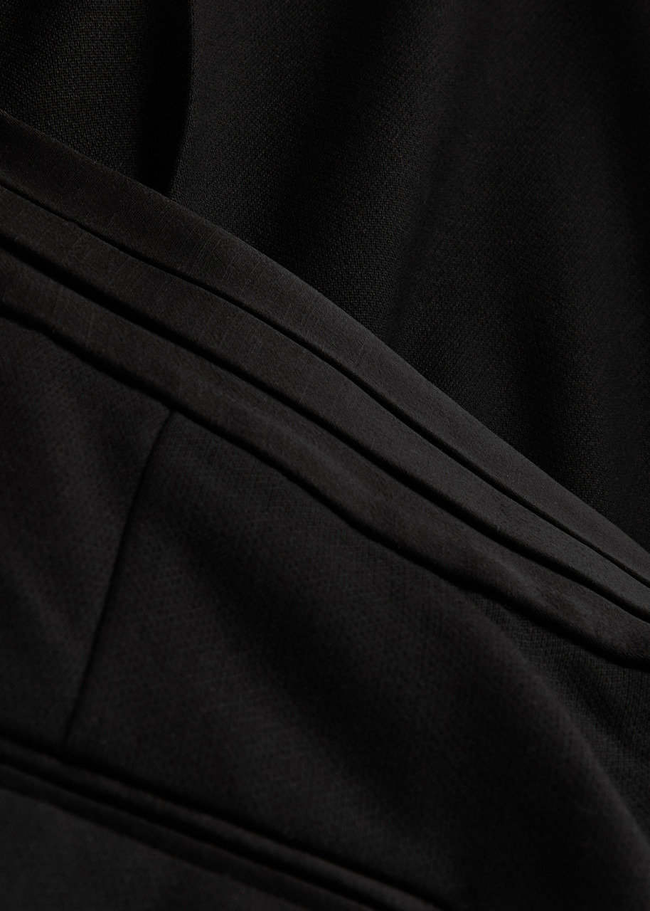 Rebecca Vallance Eclipse Satin-panelled Wide-leg Trousers - 5