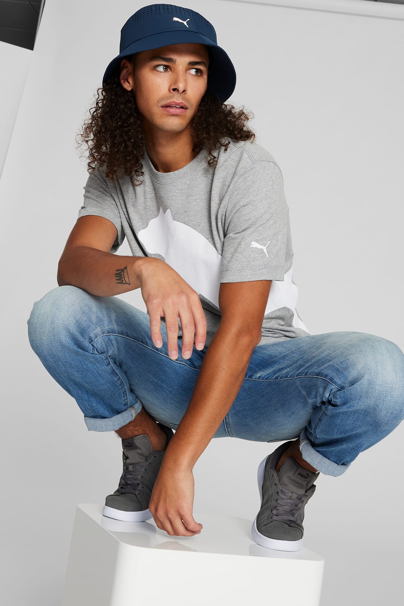 PUMA Split Vent Bucket Hat - 2