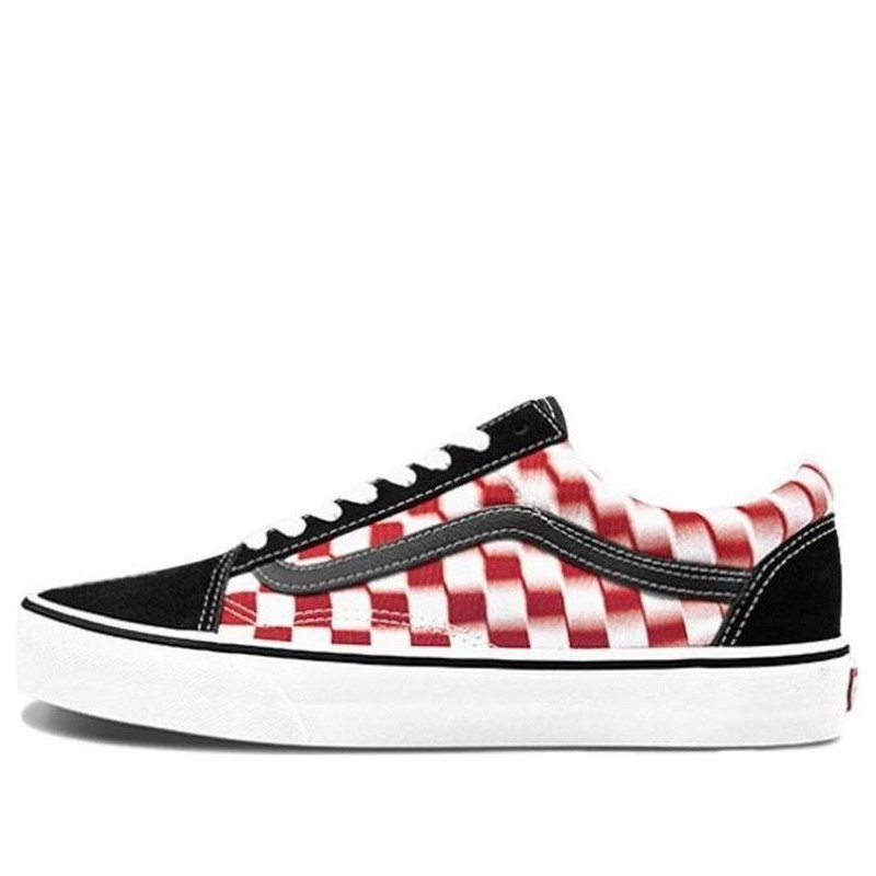 Vans Old Skool Checkerboard Red/White VN0A4U3B17Z - 1