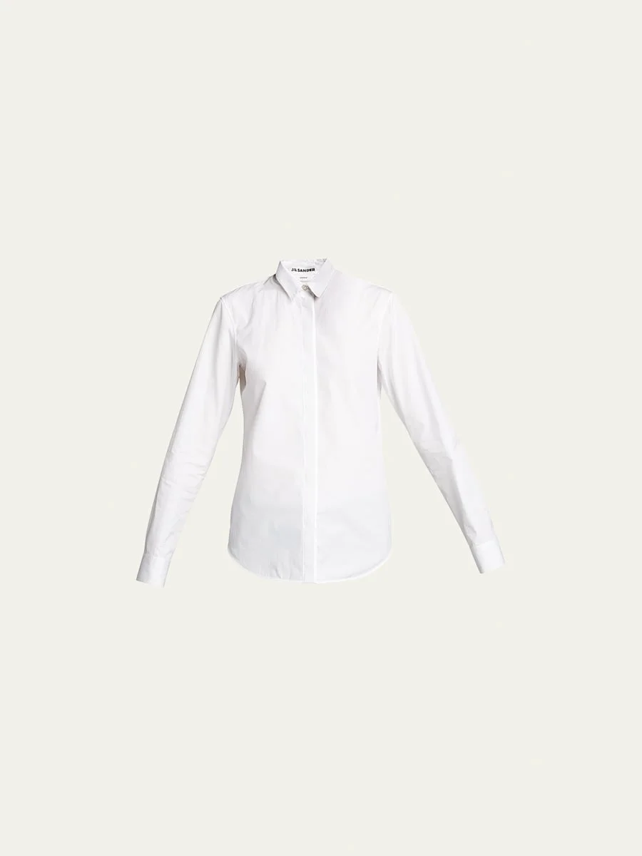 Monday Poplin Button-Down Shirt - 1