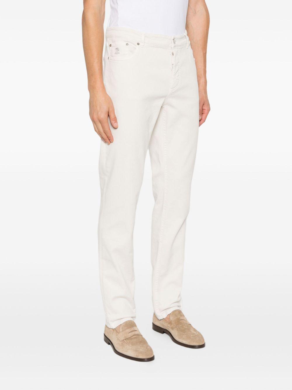 Brunello Cucinelli Trousers Grey - 4