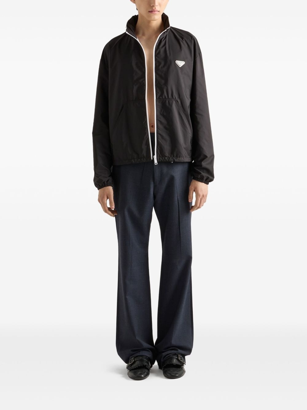 logo-triangle jacket - 2