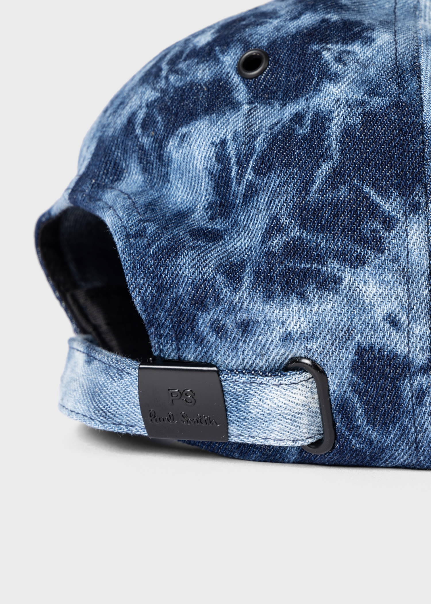 Denim 'Clouds' Baseball Cap - 4