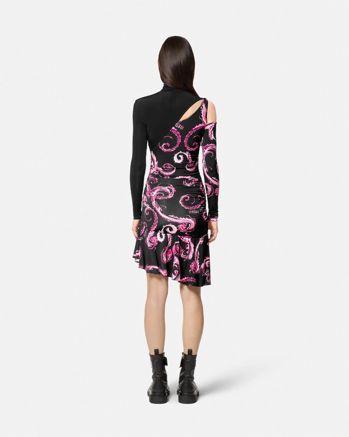 Chrome Couture Cutout Midi Dress - 4