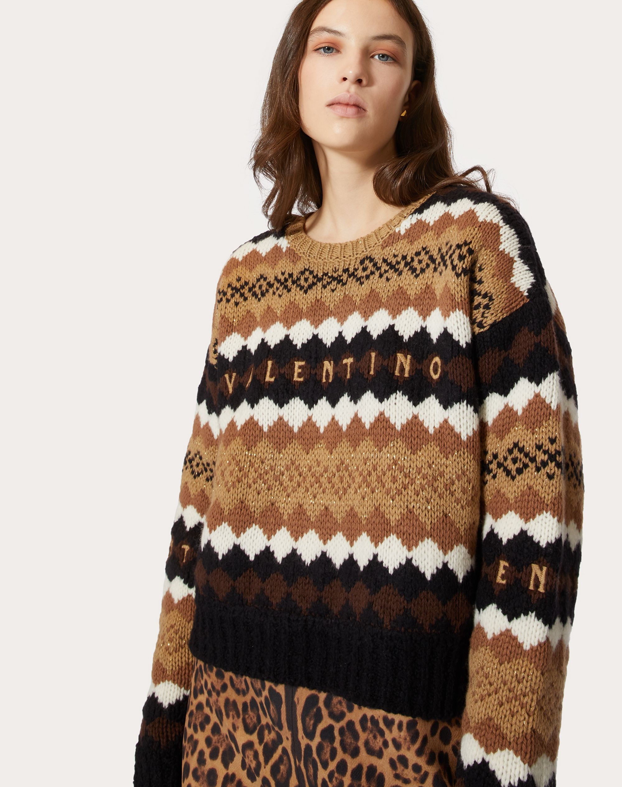 EMBROIDERED WOOL SWEATER - 5