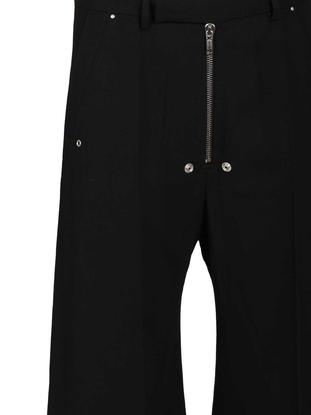 Tailored Wide Belas Trousers Black - 4