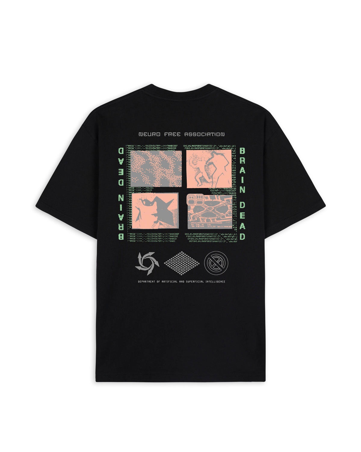 Neuro Free Association T-shirt - Black - 3