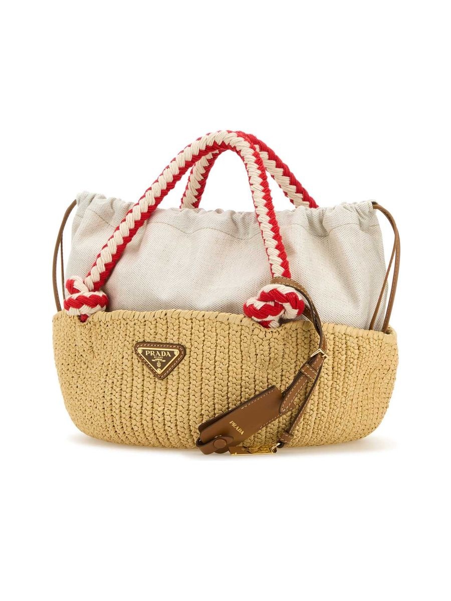 Panelled Drawstring Small Bag - 2