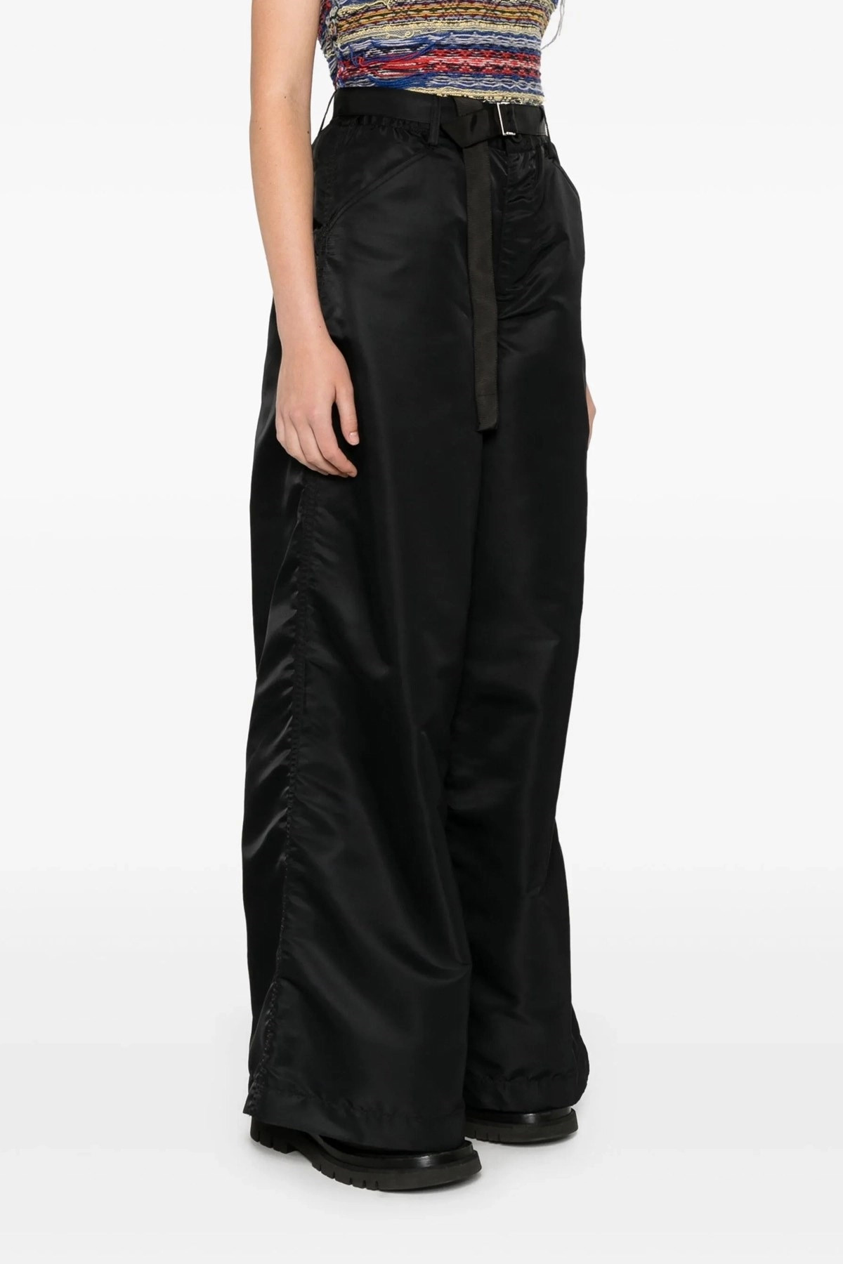 Nylon twill pants - 2