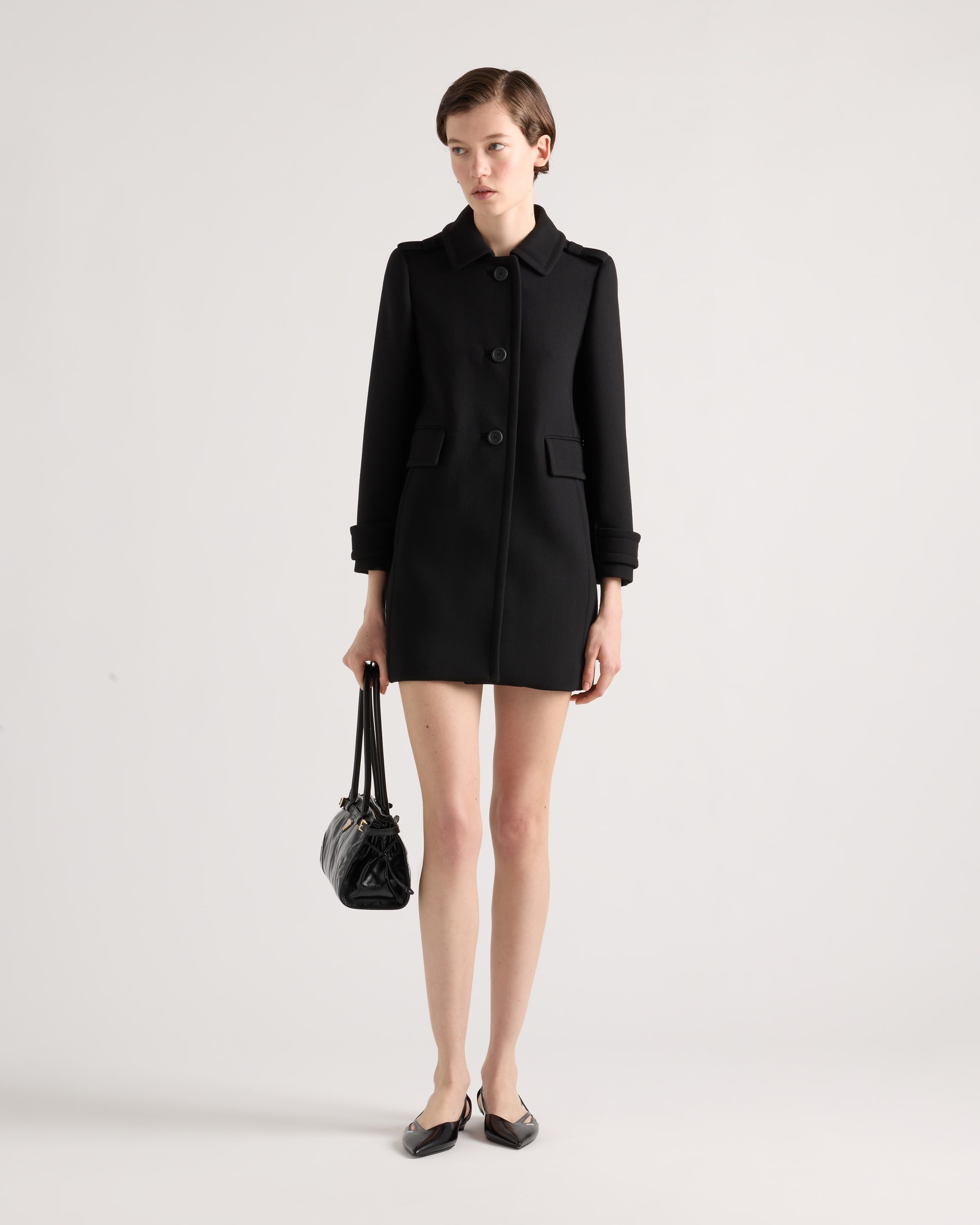 Natté peacoat - 2