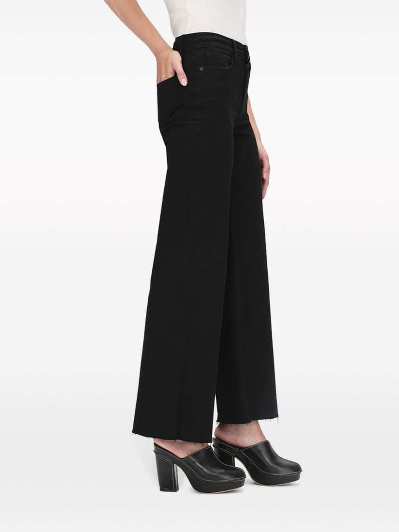 Le Palazzo high-rise wide-leg jeans 3