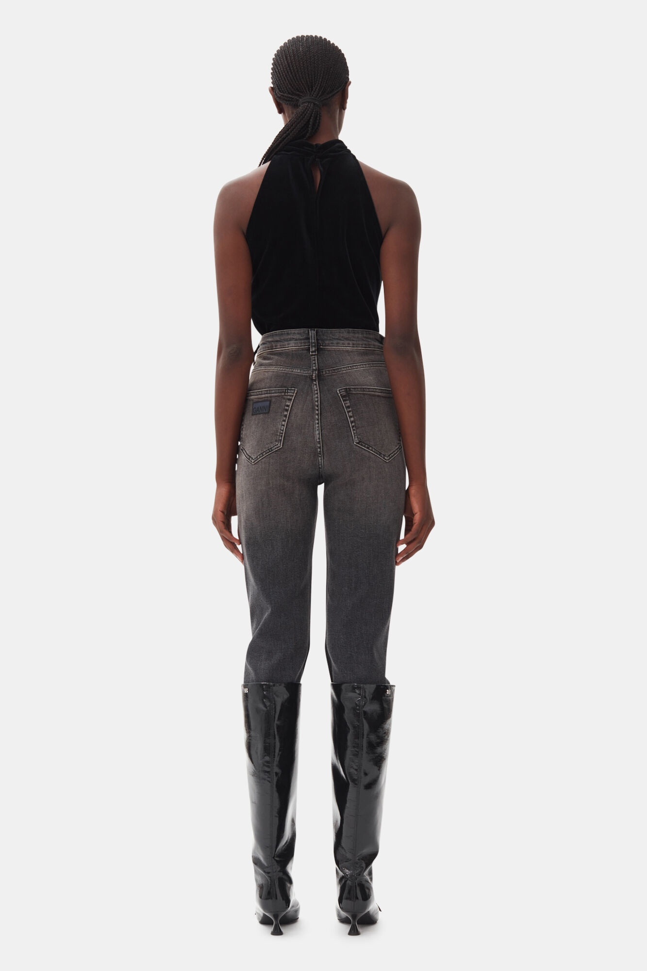 BLACK VELVET TOP - 5