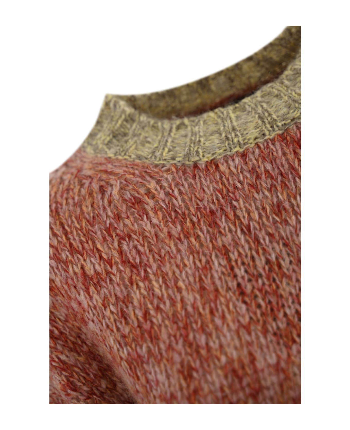 Dionigi Sweater In Chine' Mohair Yarn - 3
