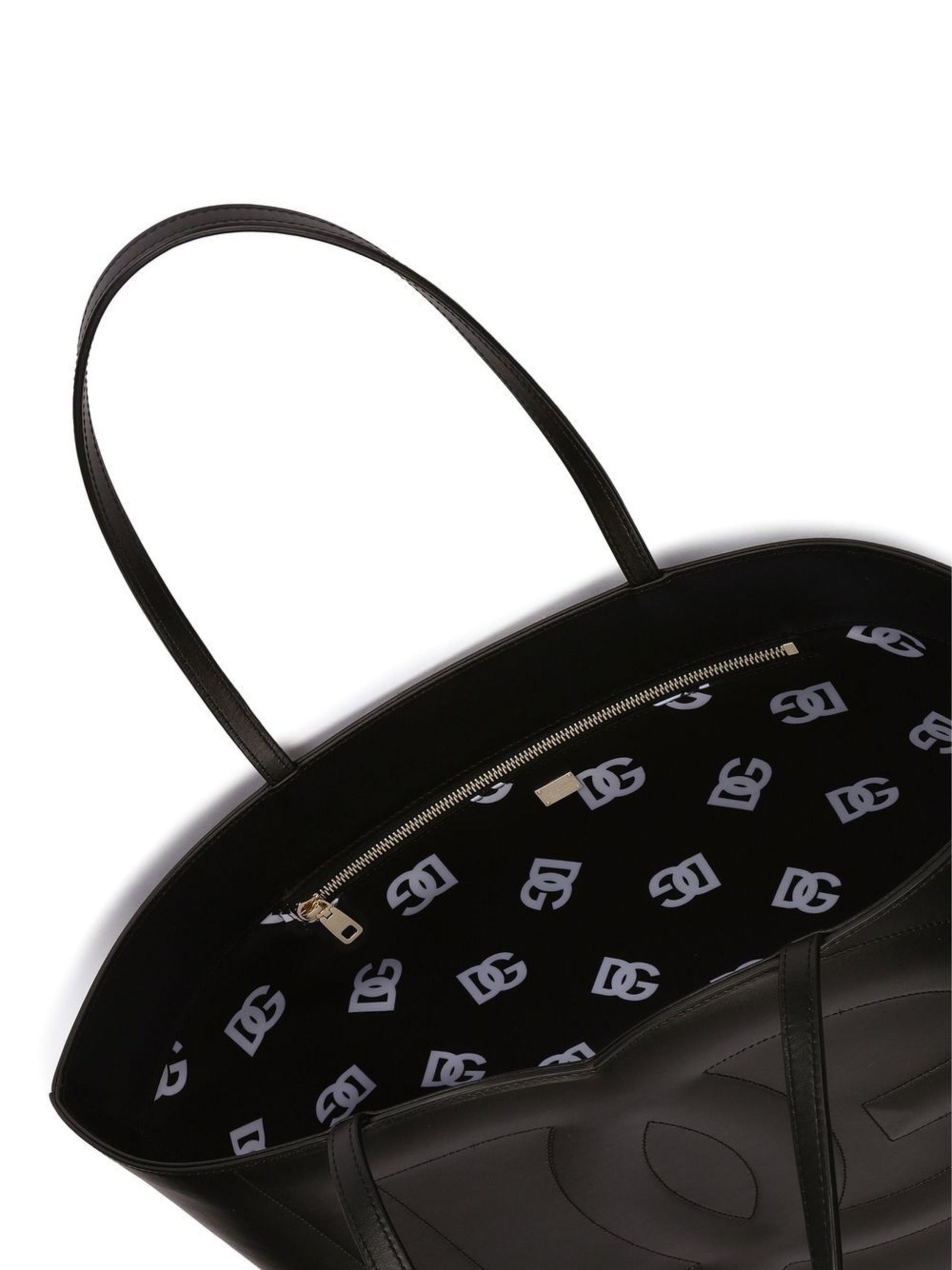 black DG Logo tote bag - 5
