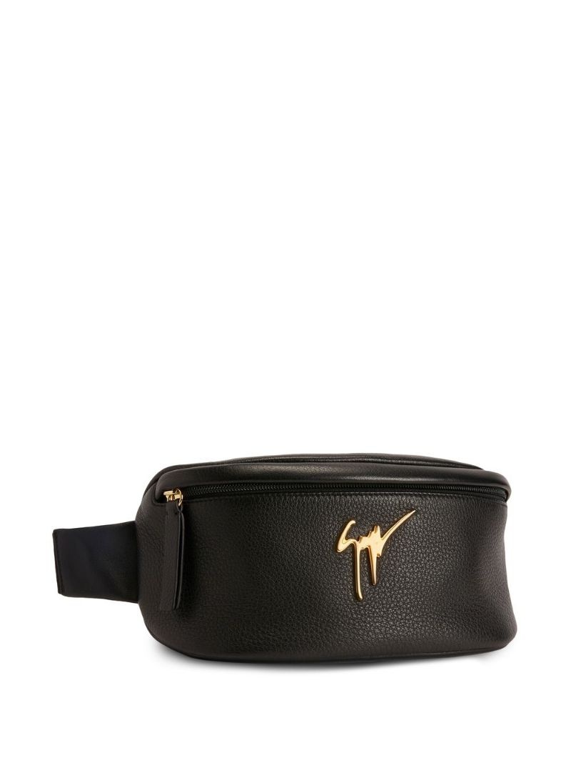 Bud leather belt bag - 4