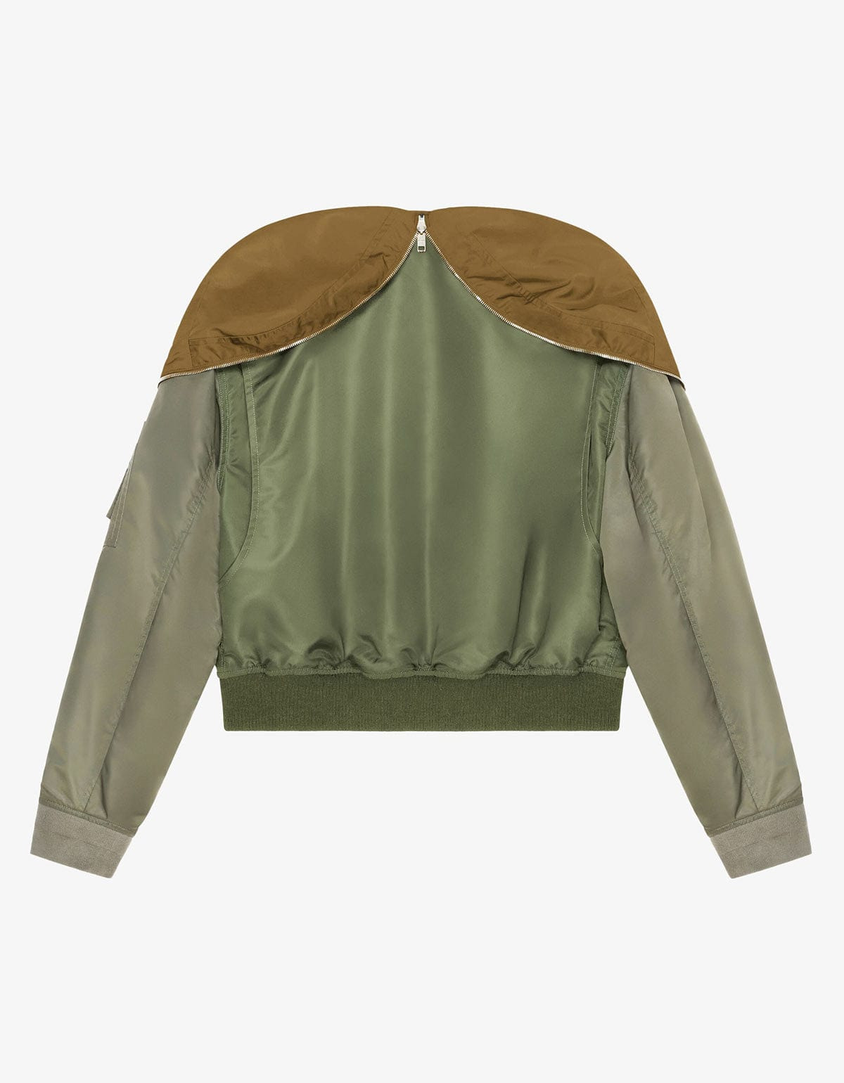 Givenchy Green Hooded Bomber Jacket - 4