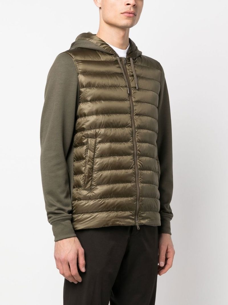 two-tone padded jacket - 3