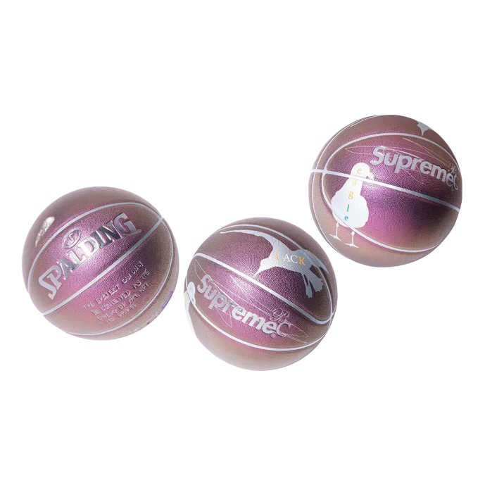 Supreme x Bernadette Corporation x Spalding Basketball 'Purple Silver' SUP-SS23-789 - 2