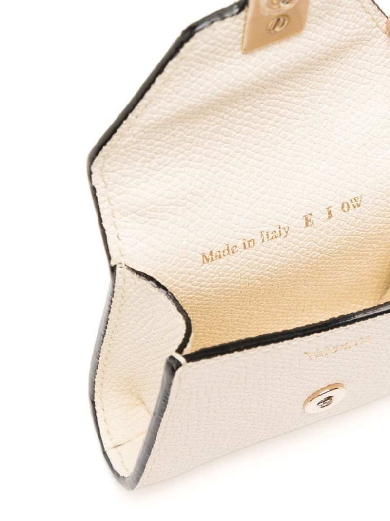 Valextra Iside leather bag charm outlook