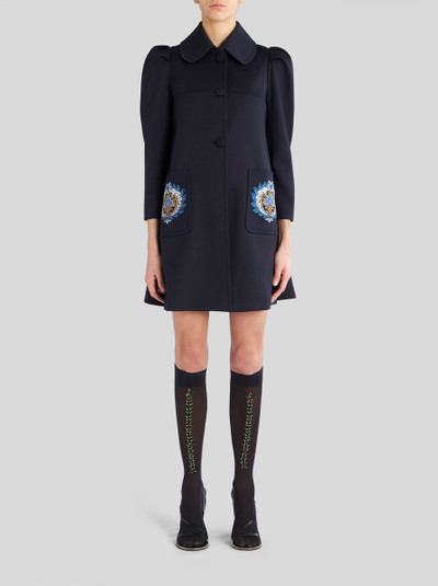 Etro COAT WITH PUFFED SLEEVES outlook