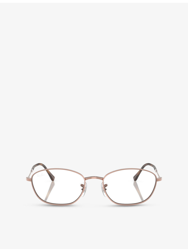 RX3749V Irregular-Frame Metal Optical Glasses 1