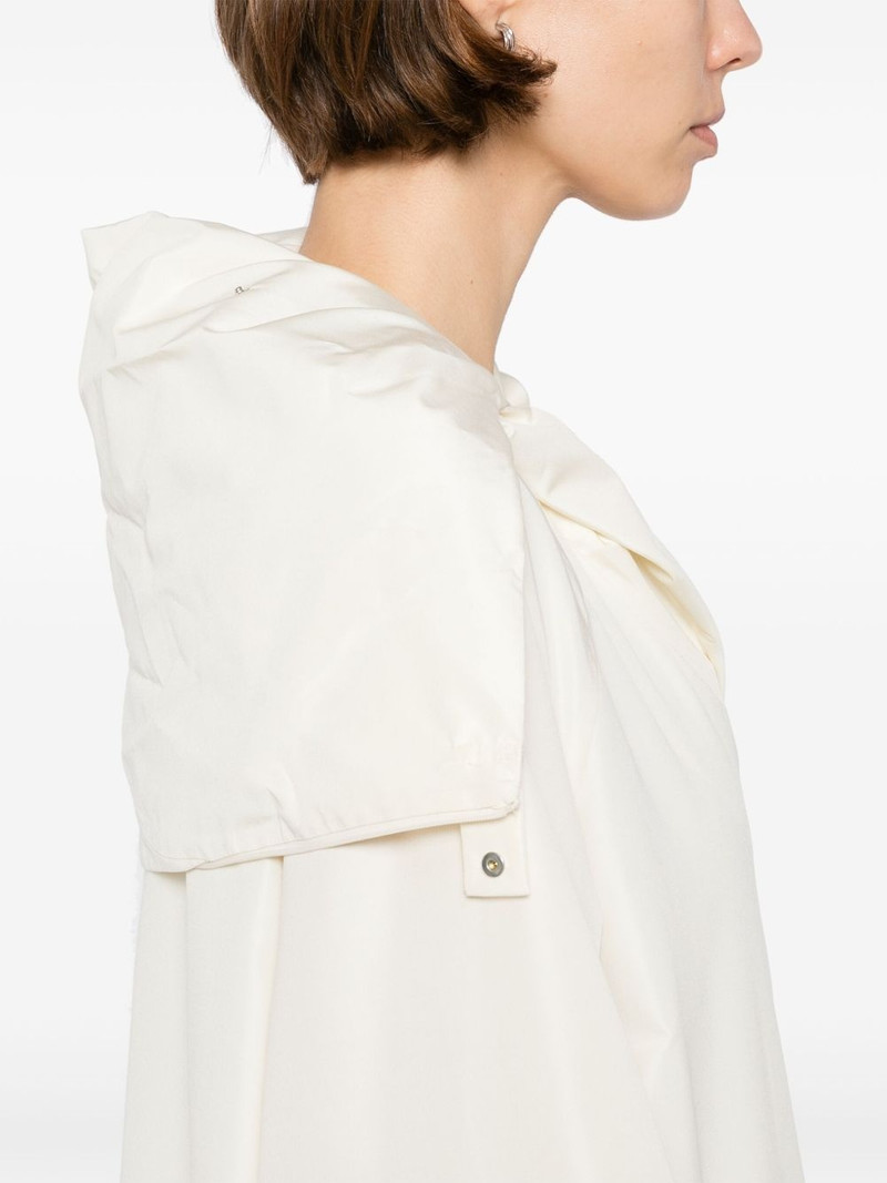 silk taffeta parka 6