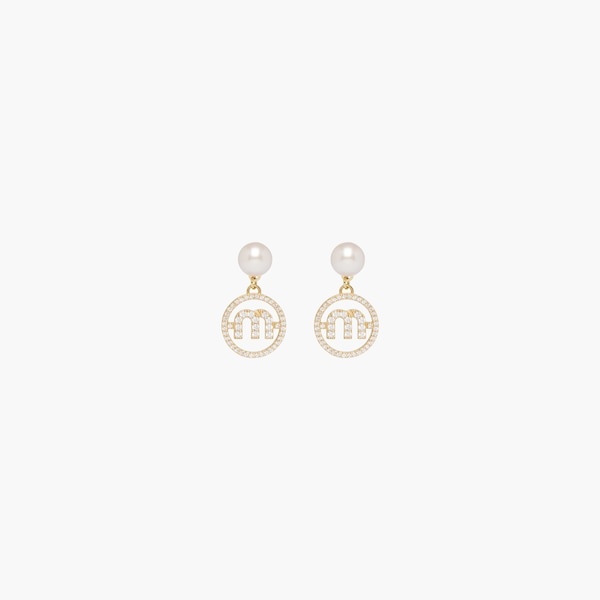 Miu Pearl pendant earrings - 3
