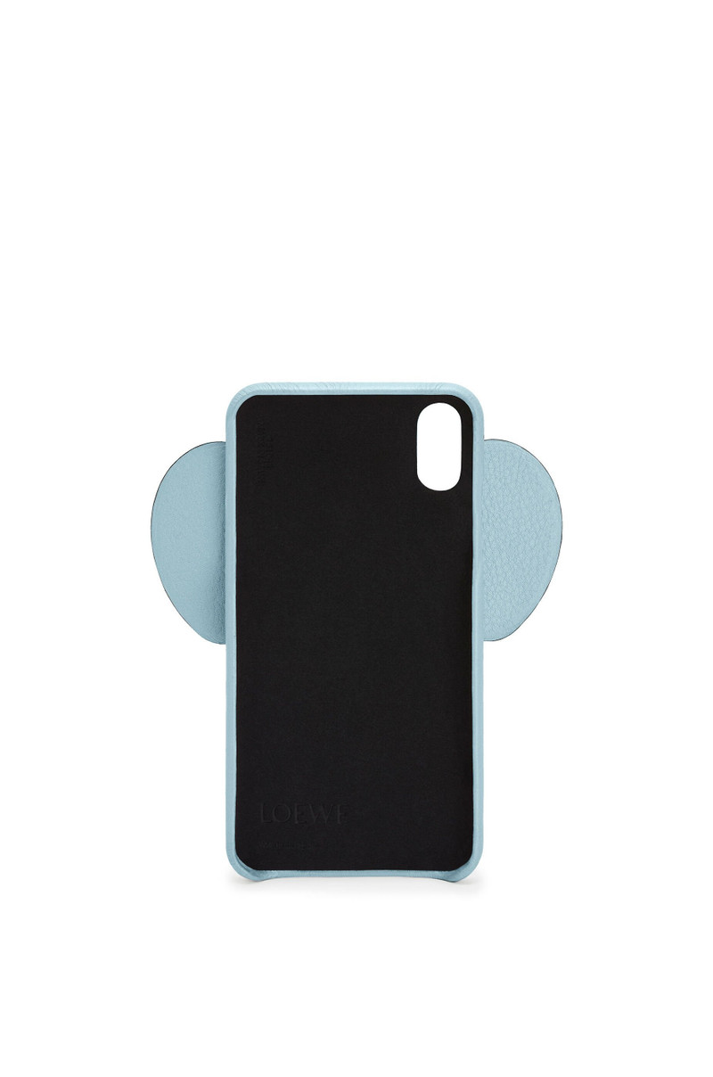 Elephant cover for iPhone XS Max in pearlized calfskin 3