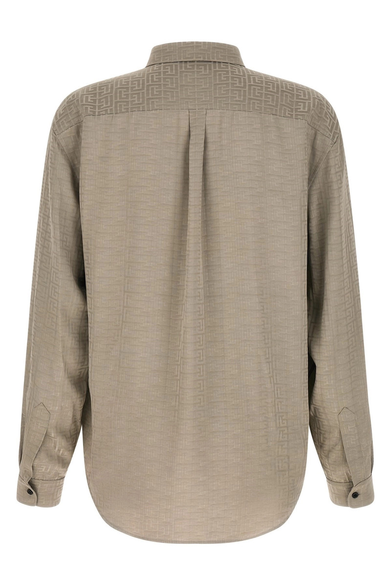 Balmain Jacquard monogram shirt outlook