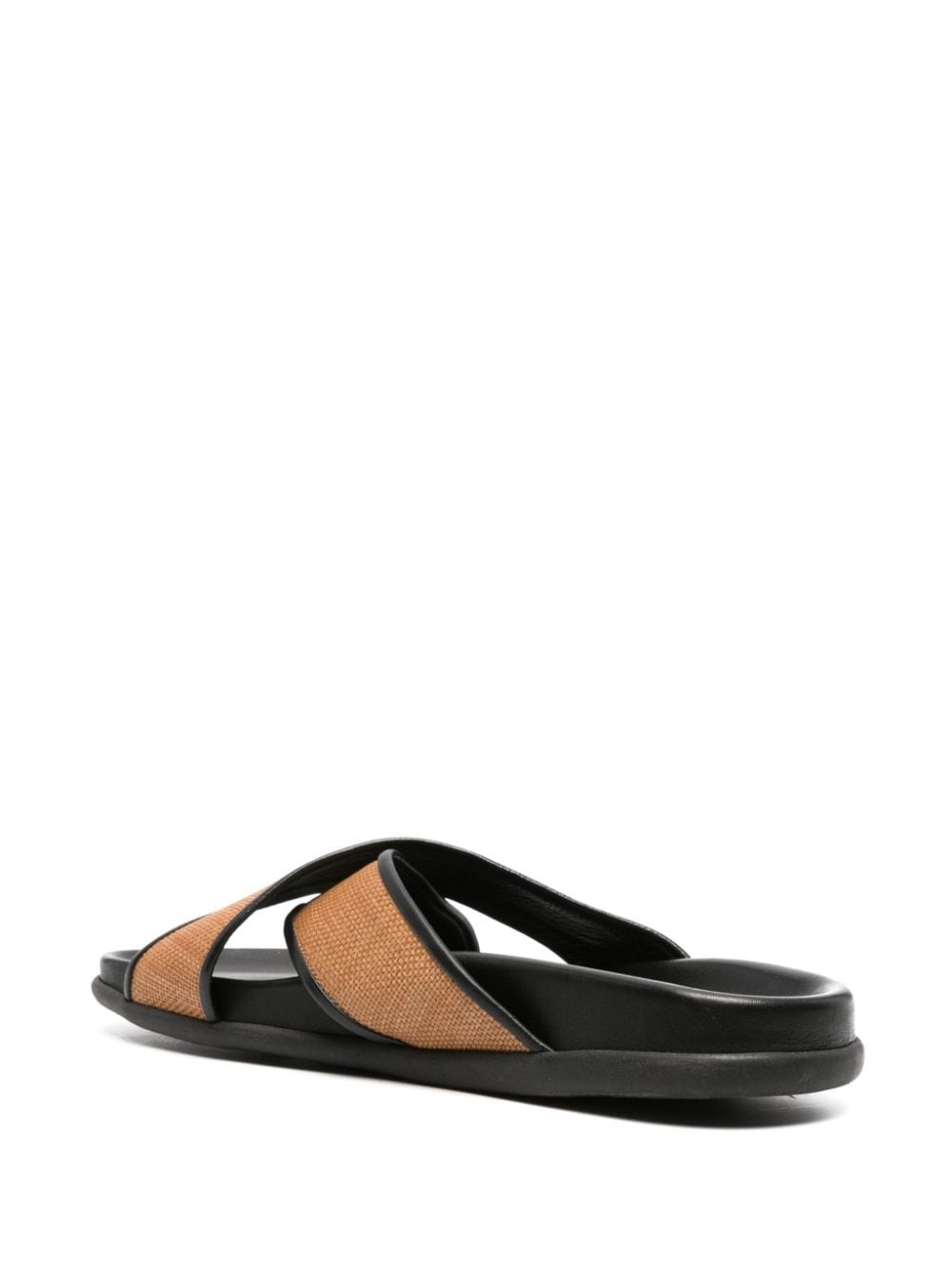 Thais flat leather sandals - 3