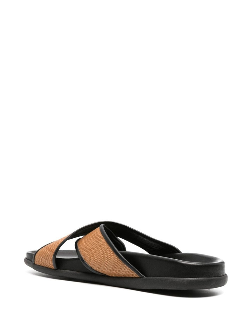 Thais flat leather sandals 3