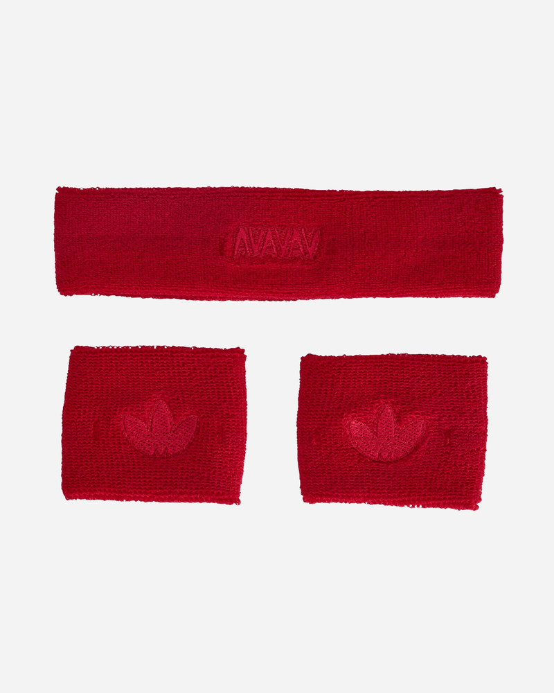adidas Avavav Sweatband Set Team Victory Red outlook