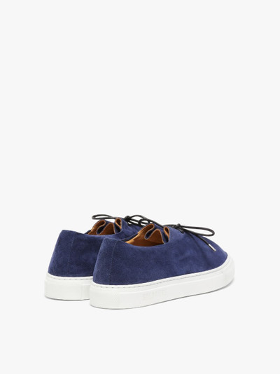 Mackintosh JACQUES SOLOVIÈRE NAVY SUEDE SNEAKERS outlook