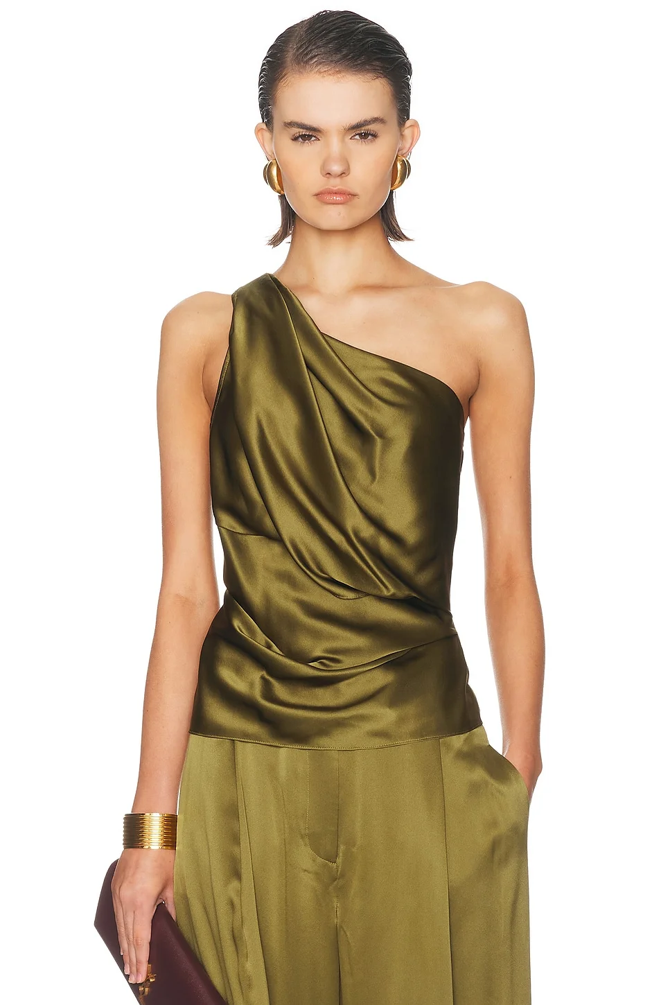 for FWRD Draped One Shoulder Top - 1