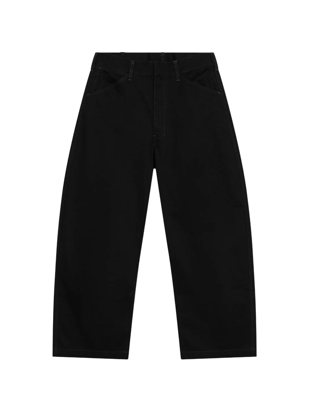 straight-leg carpenter trousers - 1