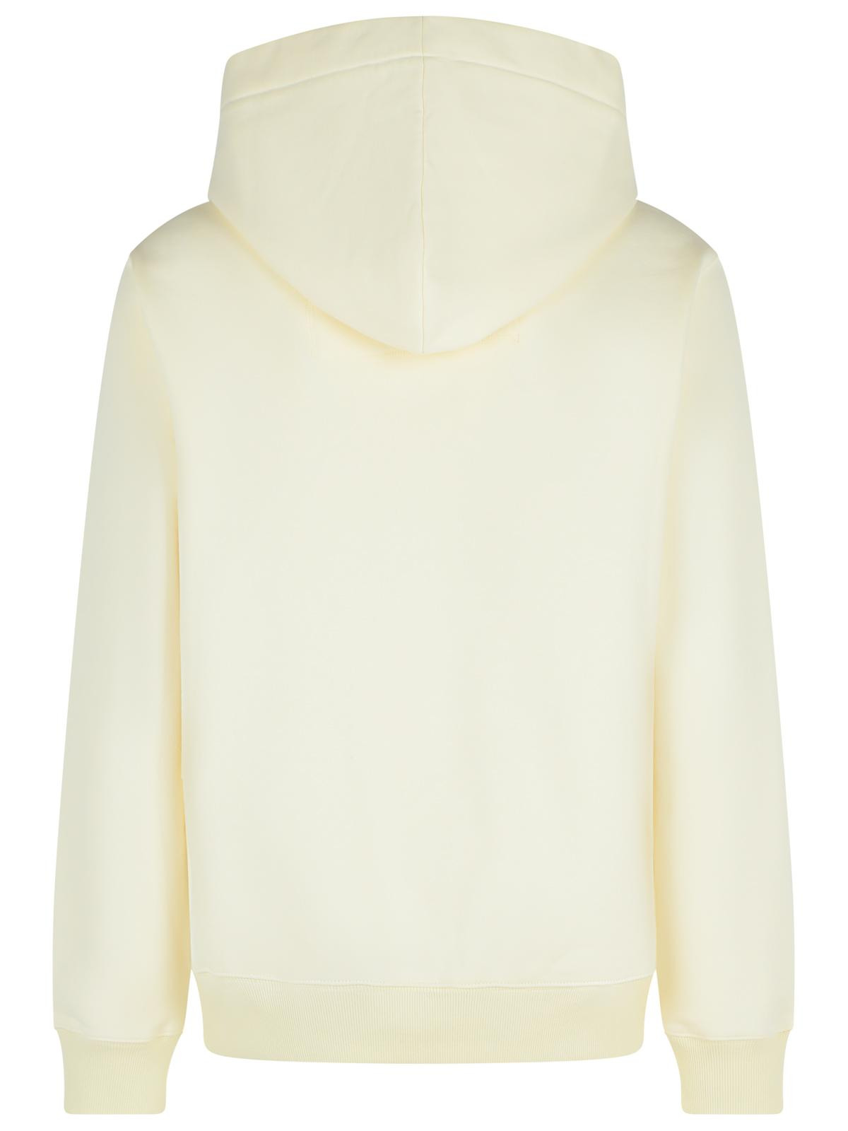 Lanvin Ivory Cotton Sweatshirt Men - 3