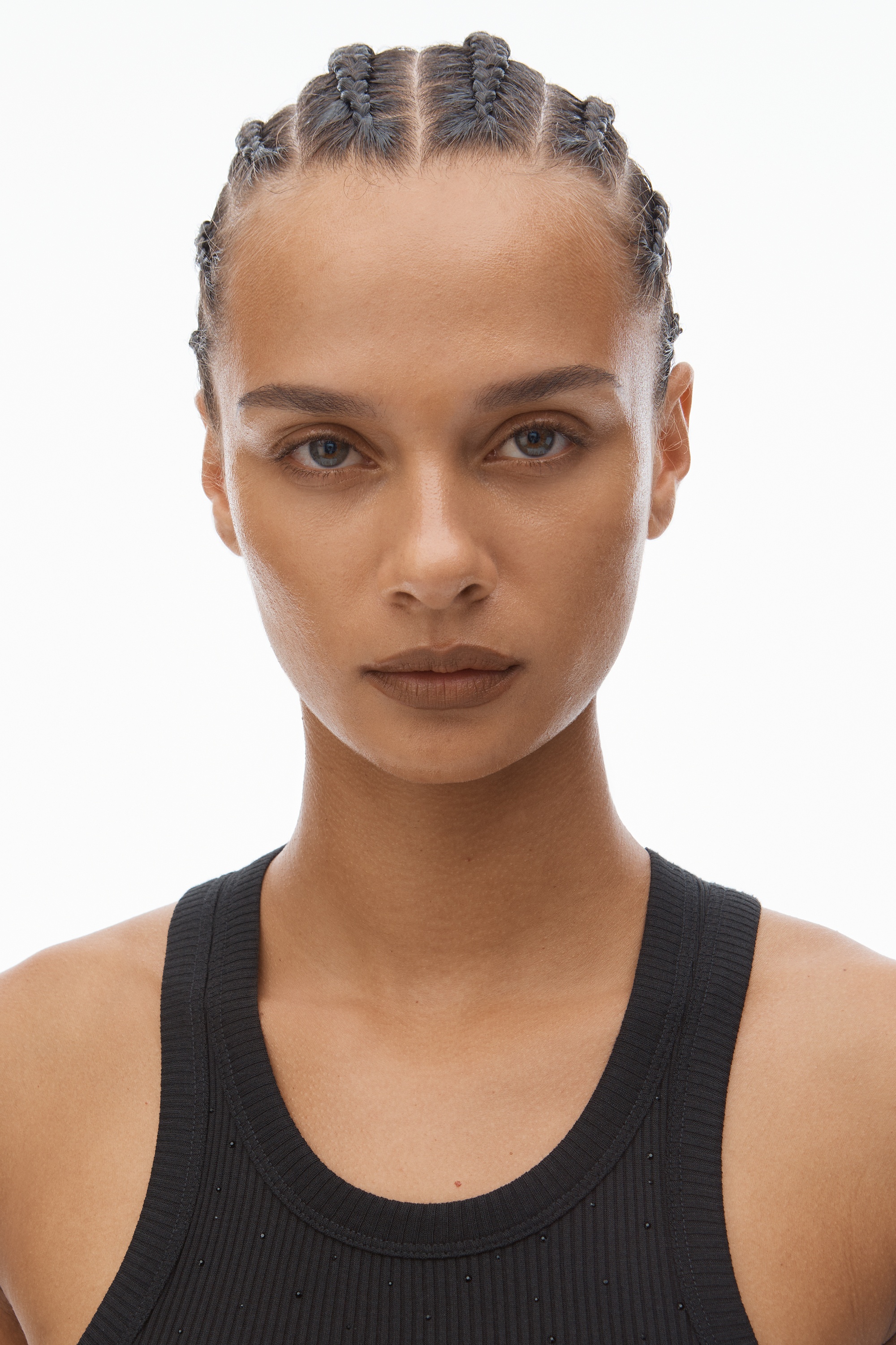 Crystal Hotfix Racer Tank Loungewear Minidress - 5