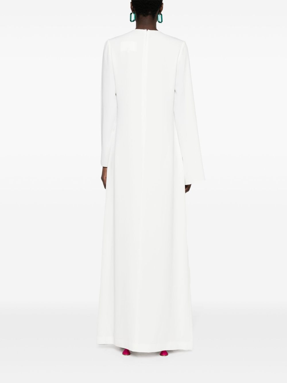 Makayla crepe gown - 4