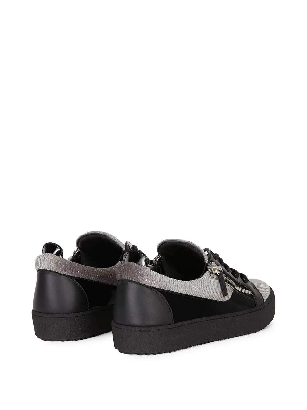 metallic-threading Frankie sneakers - 3