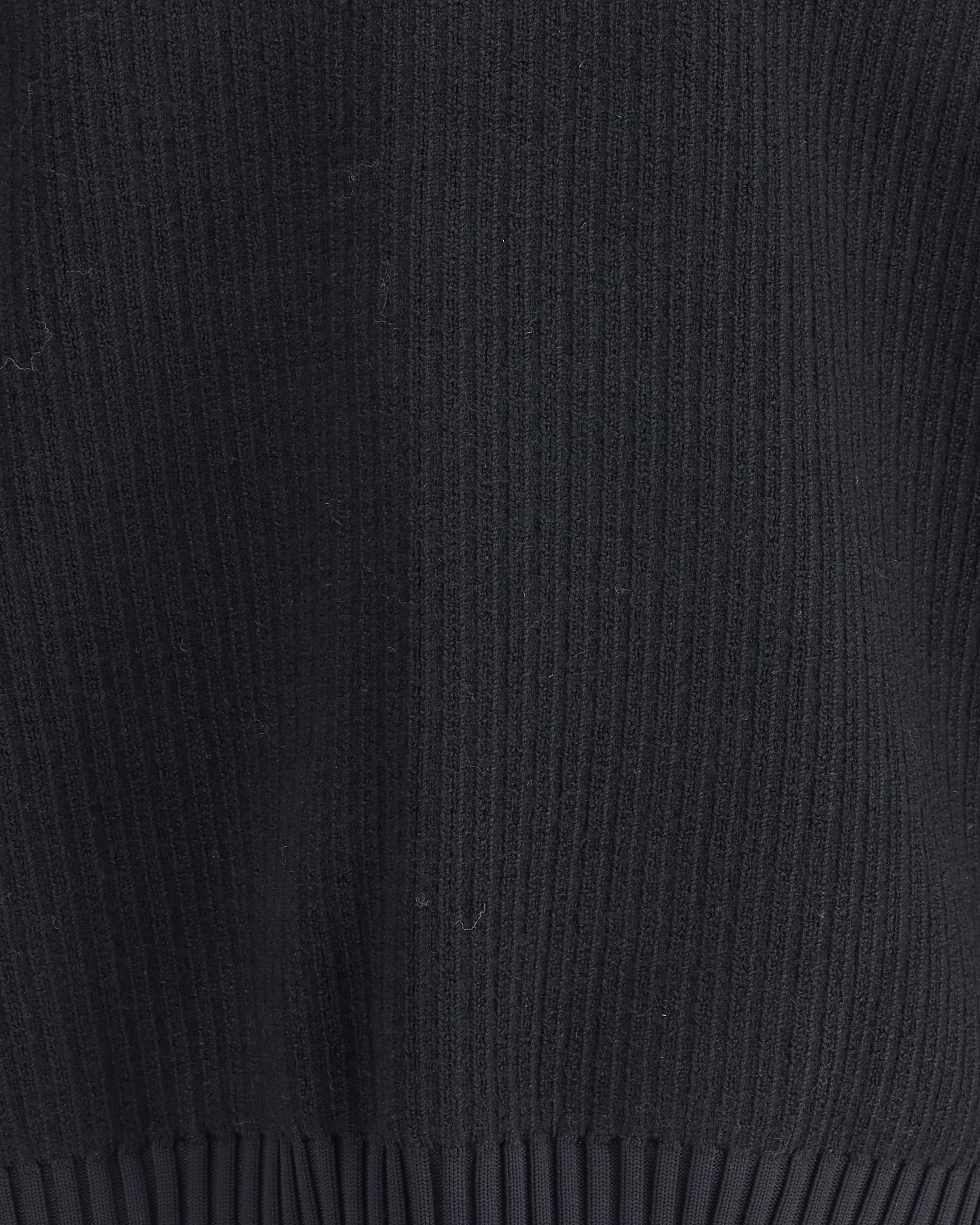 Wool padded crew Sweater - 3