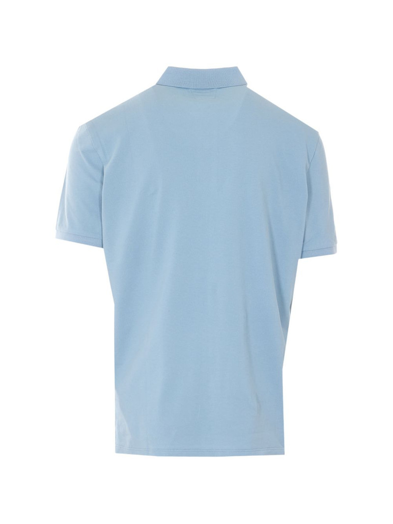 C.P. Company logo-detail polo shirt outlook