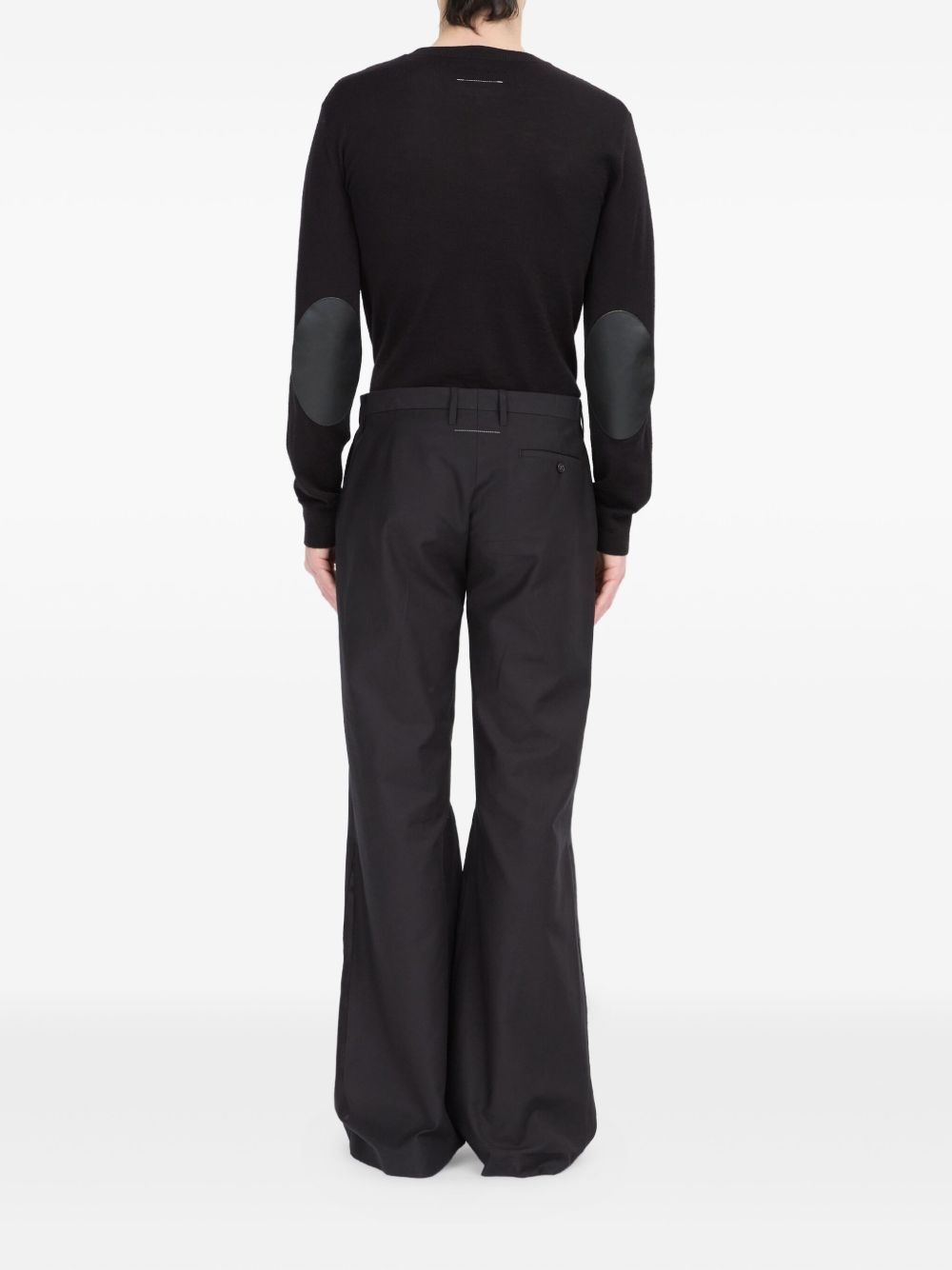 single-stitch logo trousers - 6