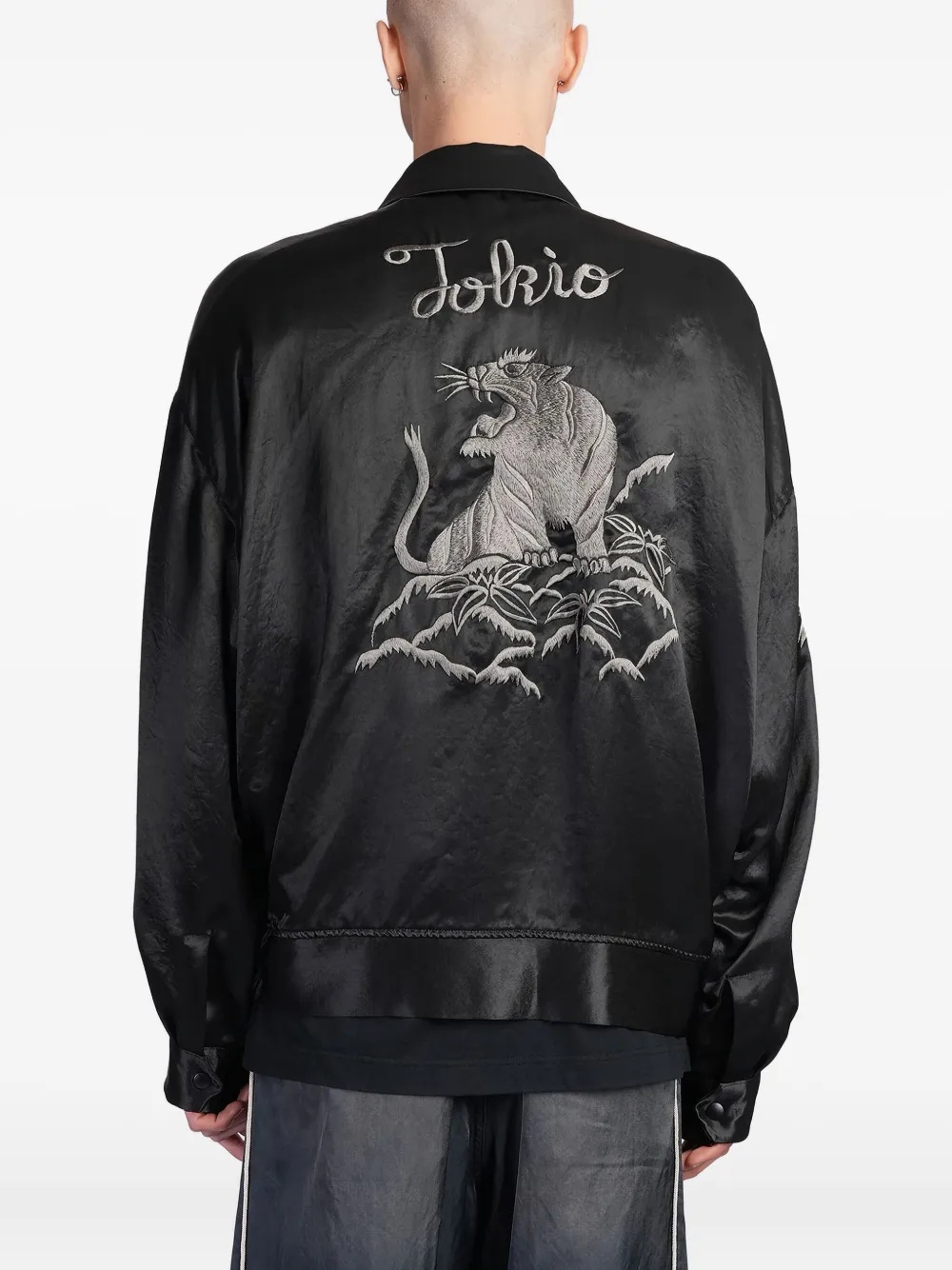 MAISON MIHARA YASUHIRO - Men Collared Souvenir Jacket - 3