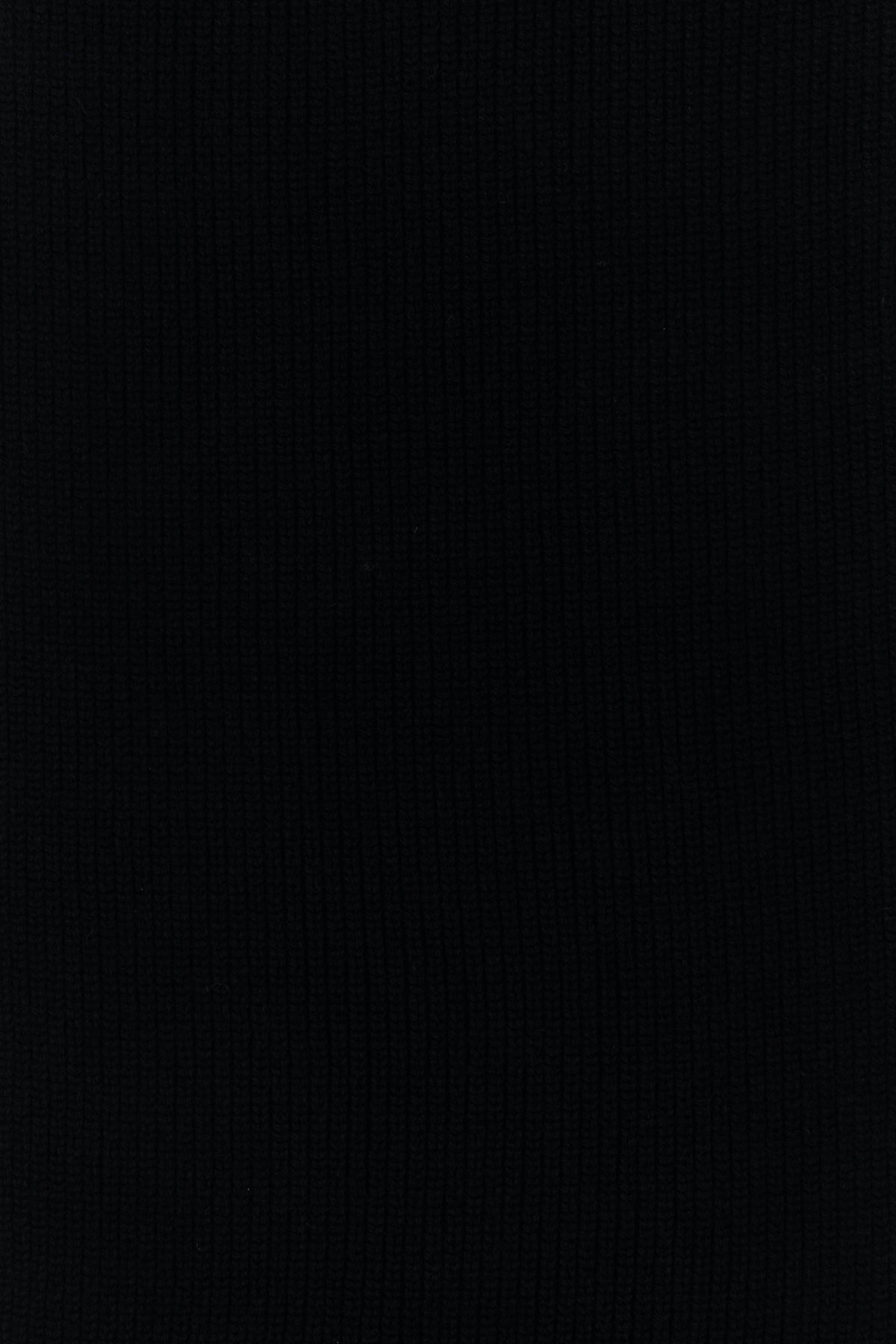 Black cashmere scarf - 3