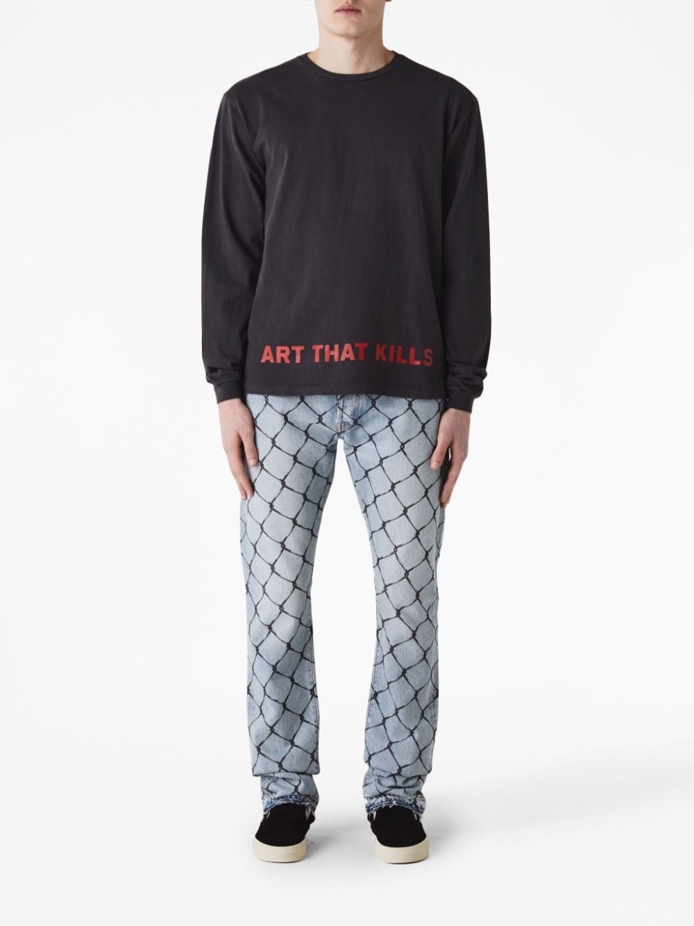 Cage slim-leg jeans - 2