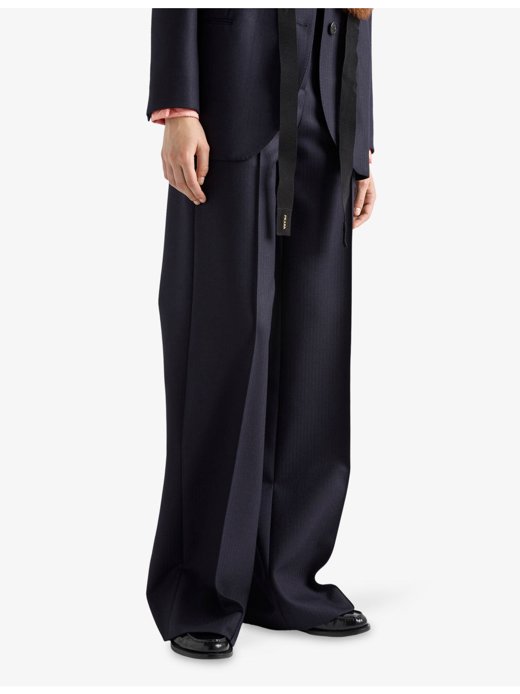 Straight-Leg High-Rise Wool Trousers - 3